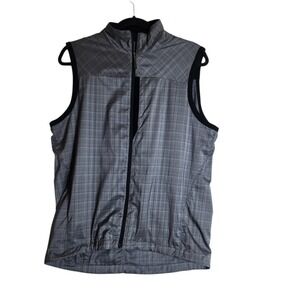 Ibex Mens Gray Vest Size Medium